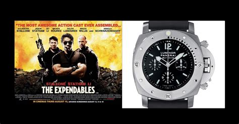 stallone panerai expendables 2|sylvester Stallone Panerai.